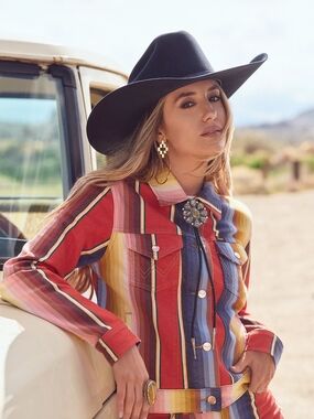 Wrangler X Lainey Wilson Rodeo Trucker Jacket
